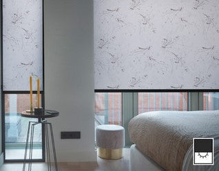 Satin Flower Blockout Blind