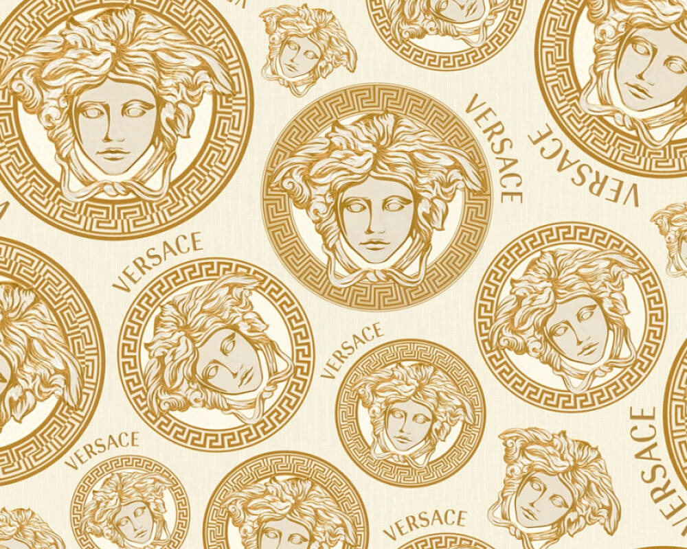 Versace Medusa -  Cream gold