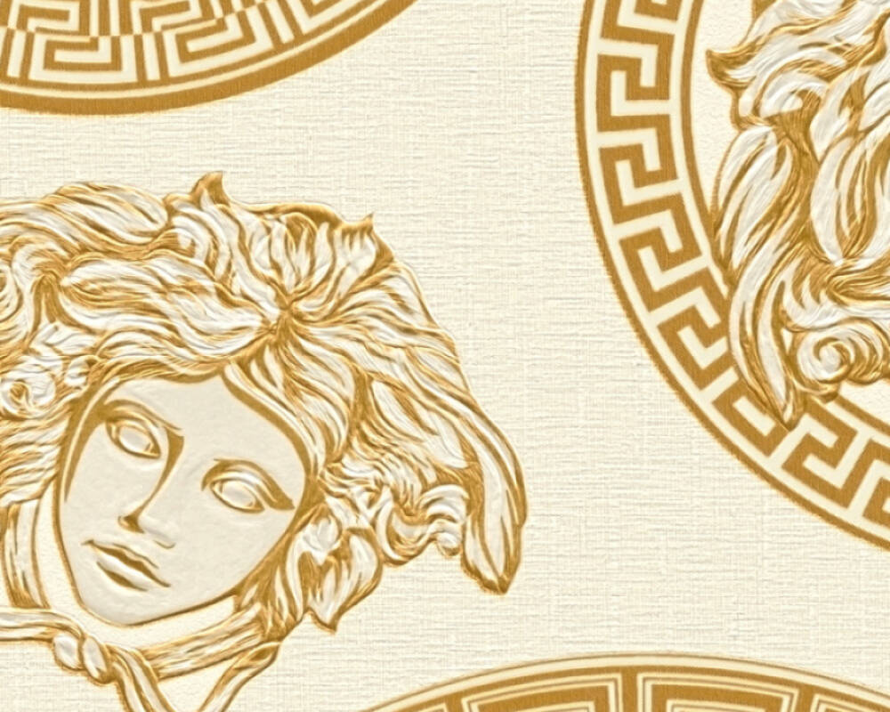 Versace Medusa -  Cream gold