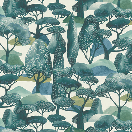 Jamboree Wallpaper Azure