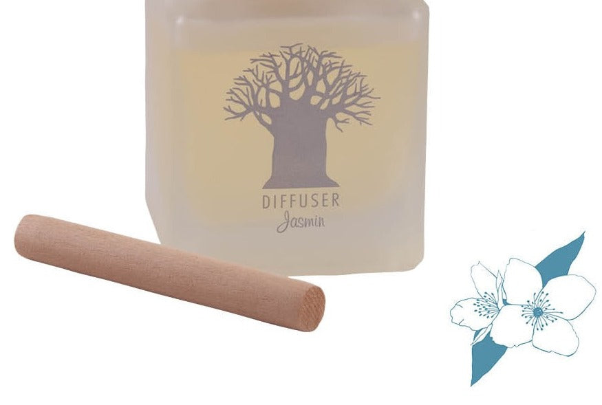 Wooden Top Diffuser Refills -  Jasmin  160ml