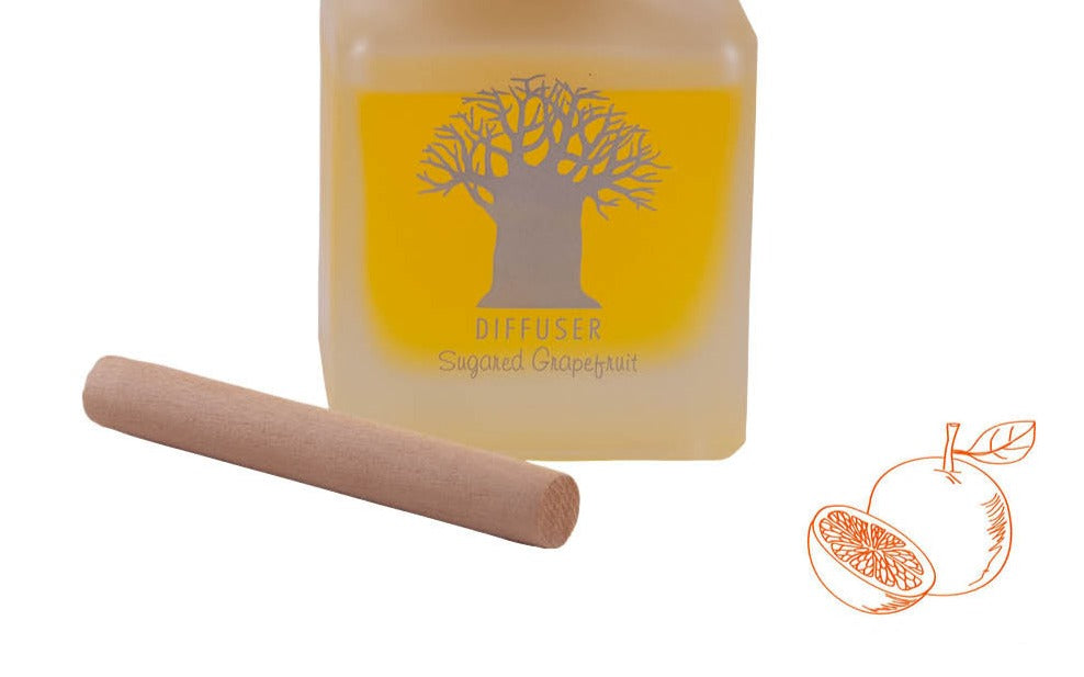 Wooden Top Diffuser Refills- Sugared Grapefruit 160ml