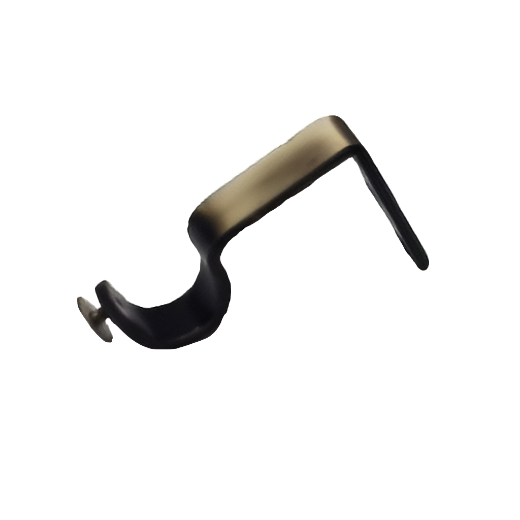 32mm Heavy Duty Hook Metal Bracket - Antique Brass