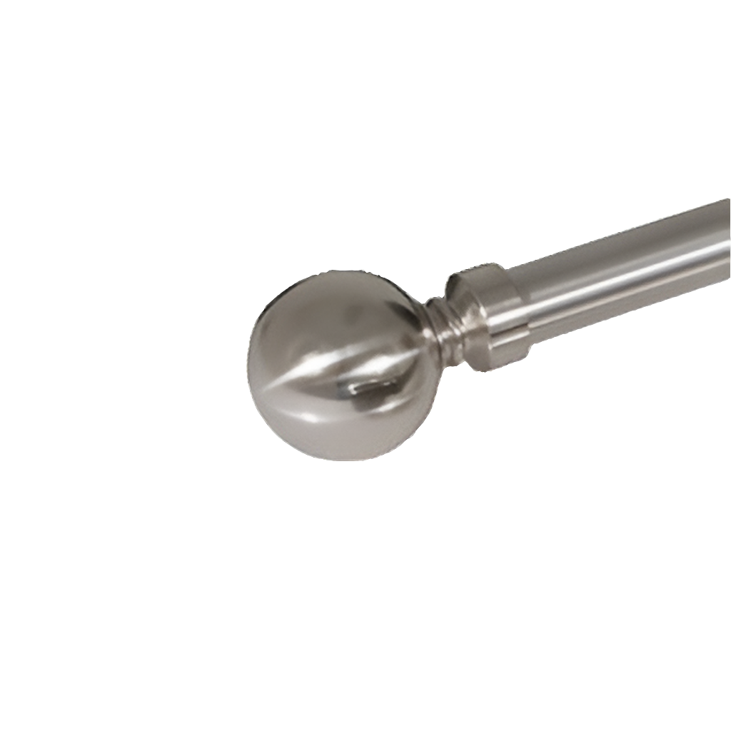 25mm Metal Ball Finial - Stainless Steel-Pair