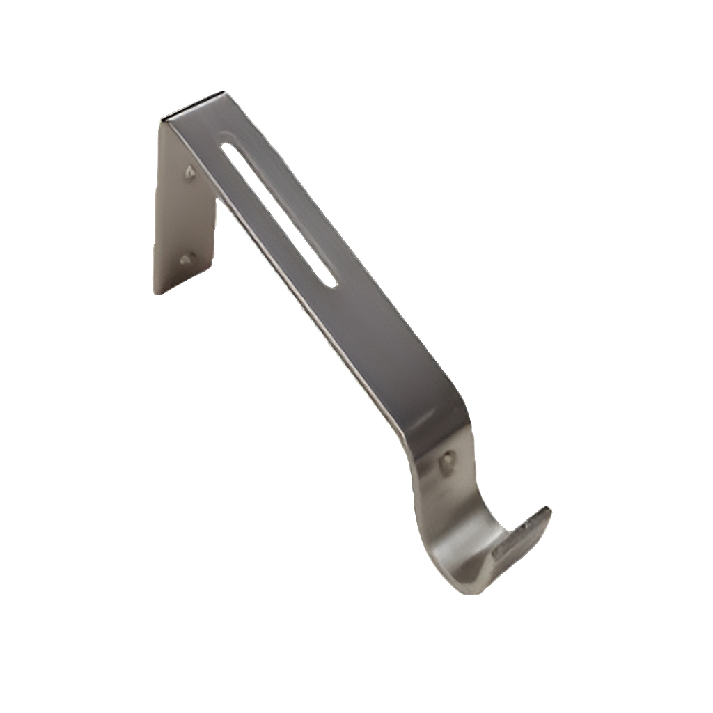 25mm Ultra Metal Bracket - Single - Stainless Steel-Pair