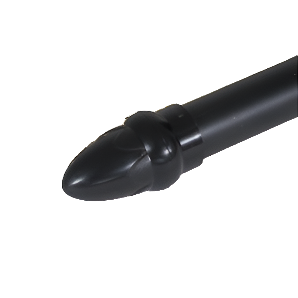 25mm Acorn Finial PVC - Black - Pair