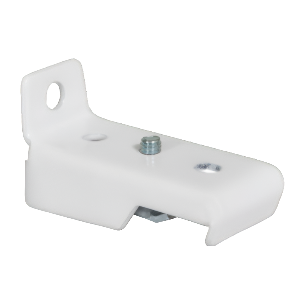 Free Glide King Bracket - Single wall fix white