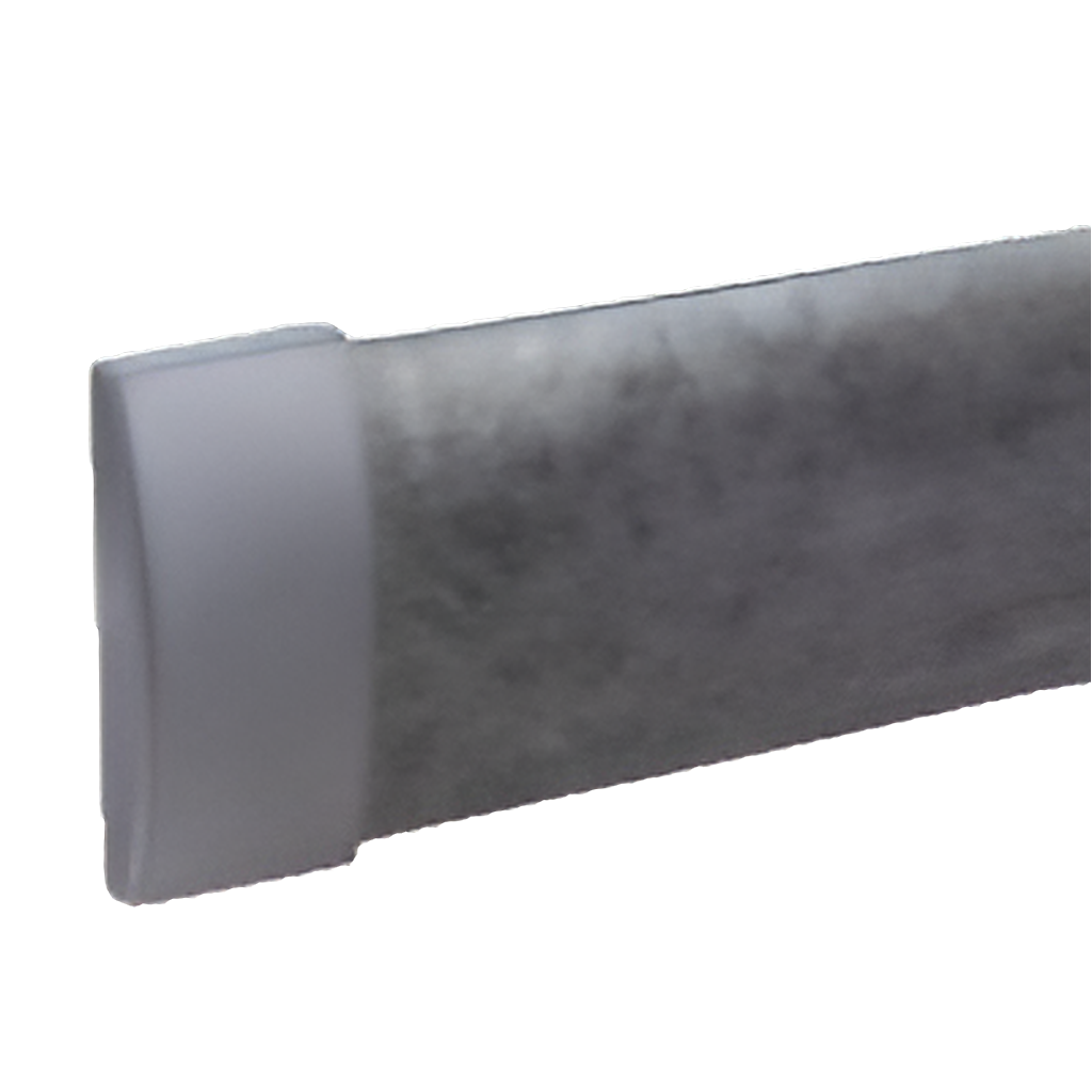 105mm Plain Pelmet - Storm