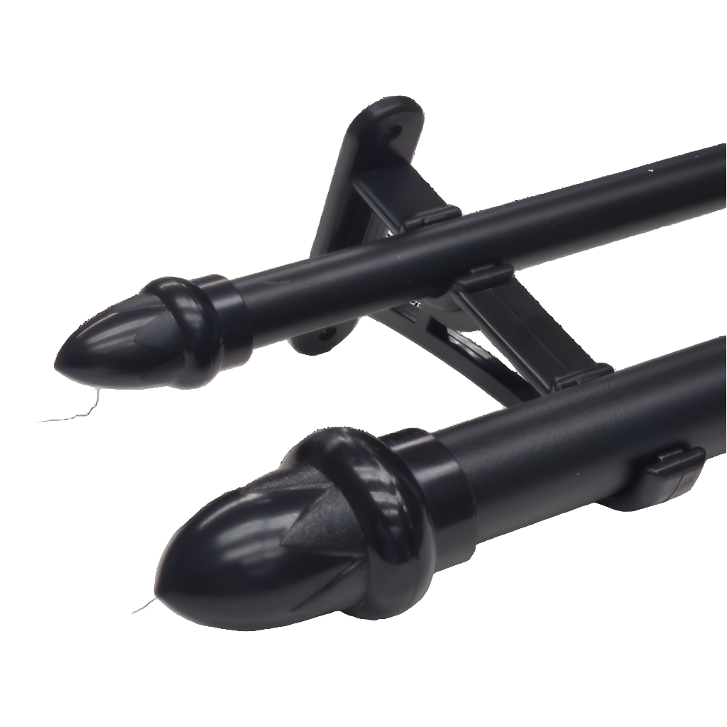 Lightweight 25/16mm Combo Rod  - Black