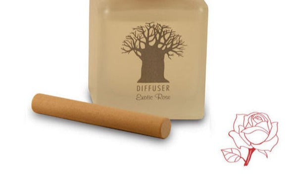 Wooden Top Diffuser Refills -  Exotic Rose  160ml