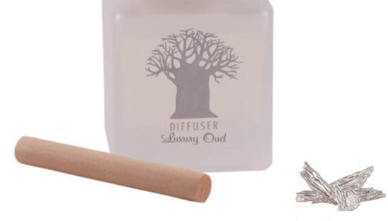 Wooden Top Diffuser Refills - Luxury Oud 160ml