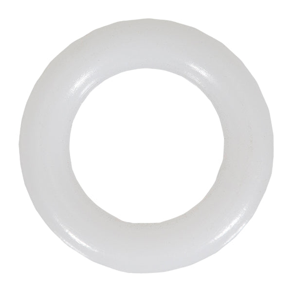 16mm Roman PVC Rings - White 10 in a packet