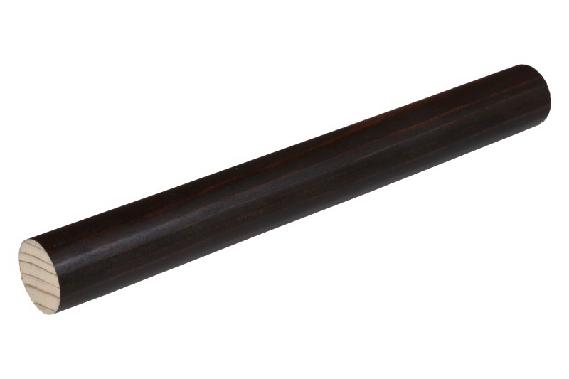 34mm Wooden Pole - Mahogany