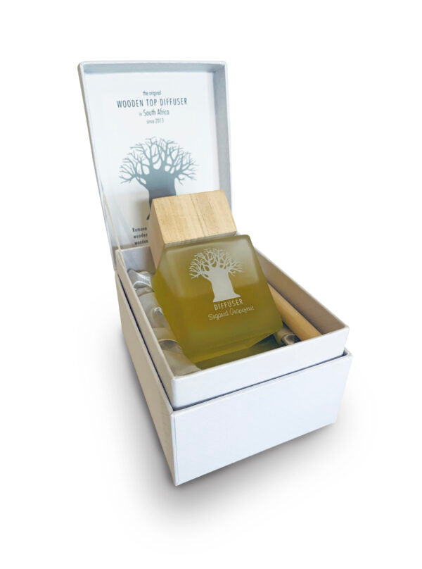 Wooden Top Diffuser Sugared Grapefruit – 160ml