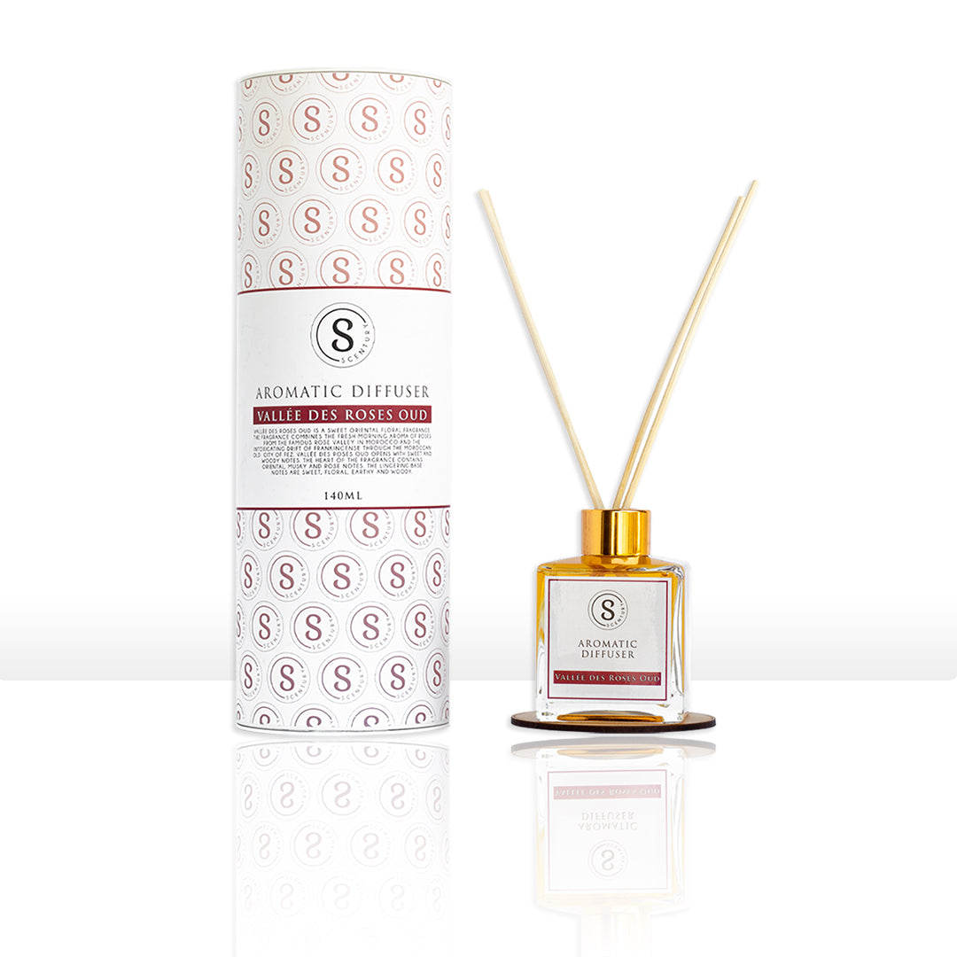 Scentury Vallée des Roses Oud Reed Diffuser