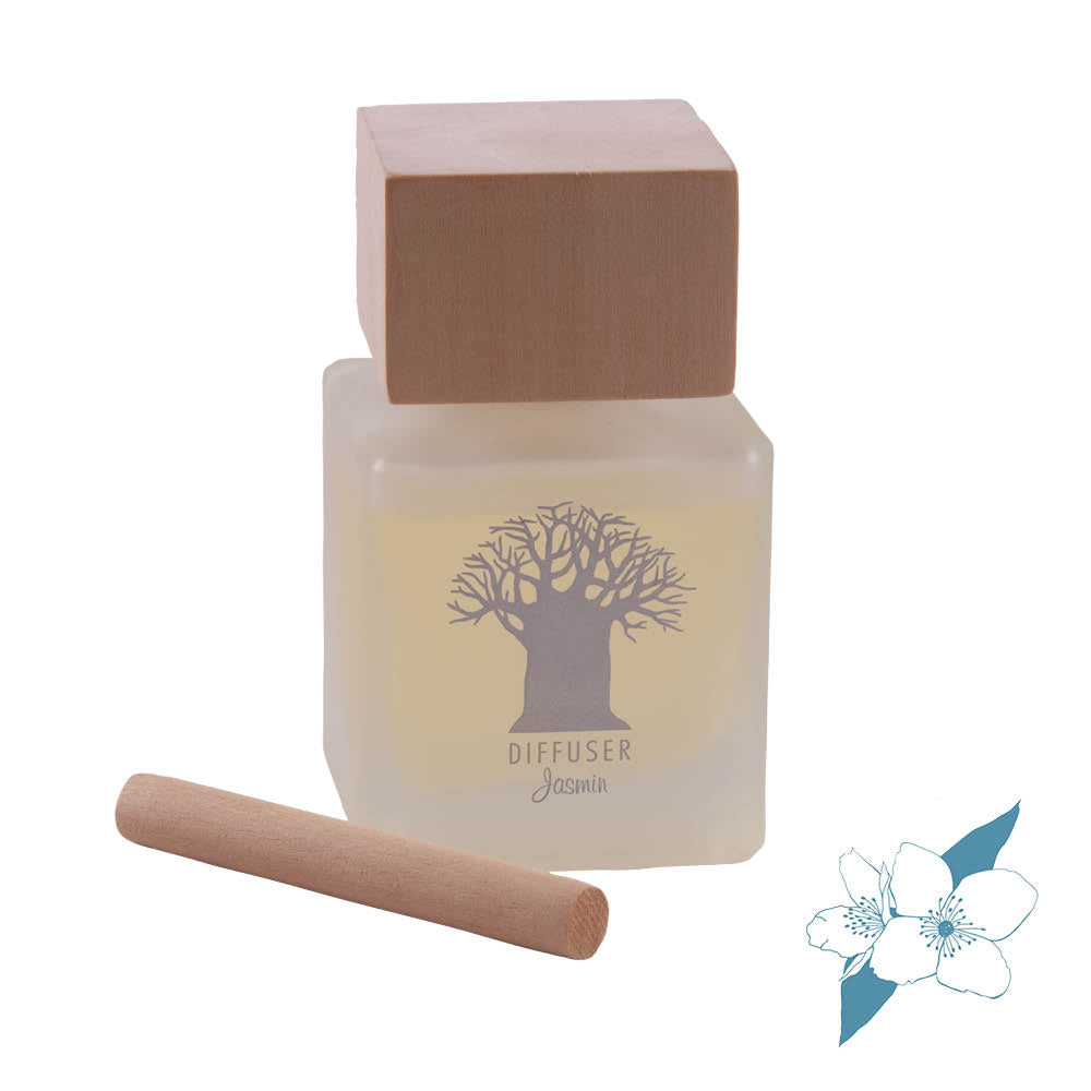 Wooden Top Diffuser Jasmin – 160ml