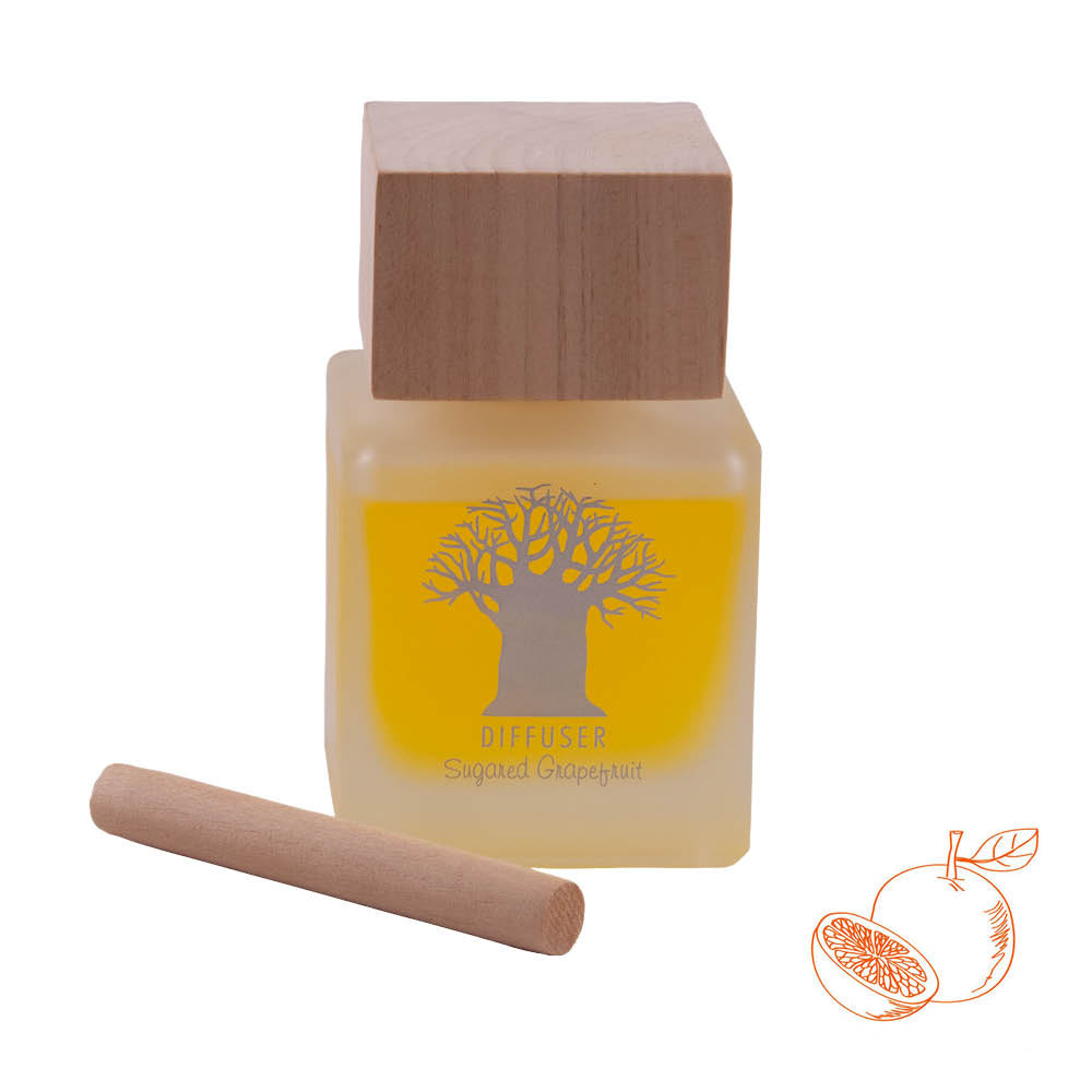 Wooden Top Diffuser Sugared Grapefruit – 160ml