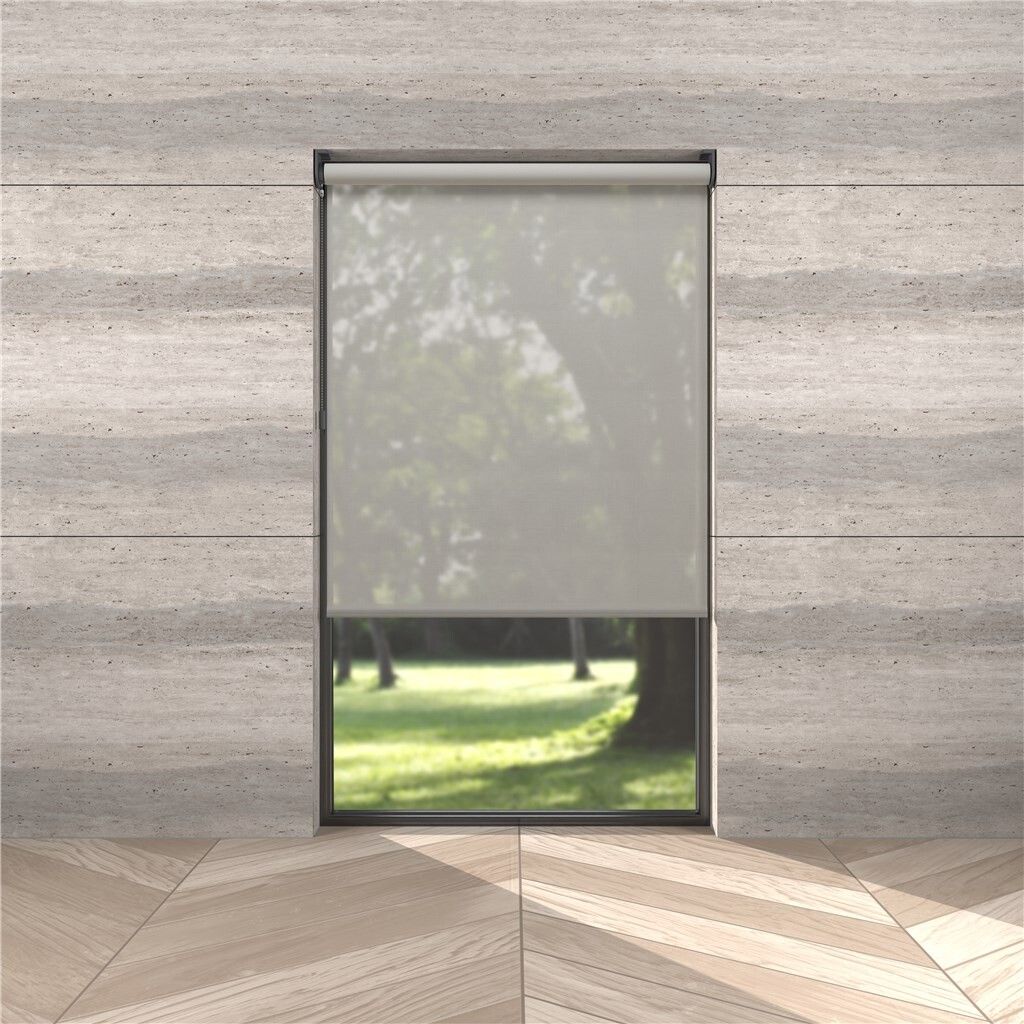 Essential 3000 - Chalk Soft Grey- Light Filtering (250cm - 300cm Wide)